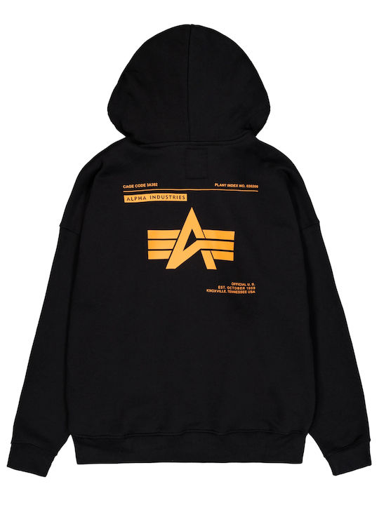 Logo Cardigan Black