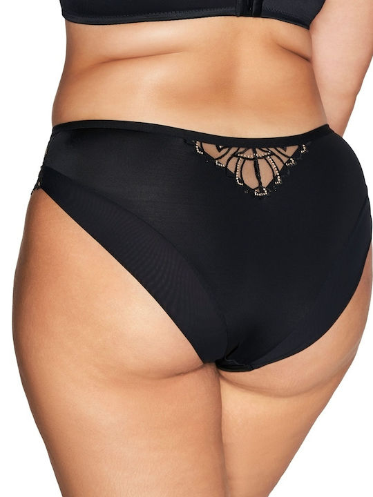 Women's Slip with Lace Black