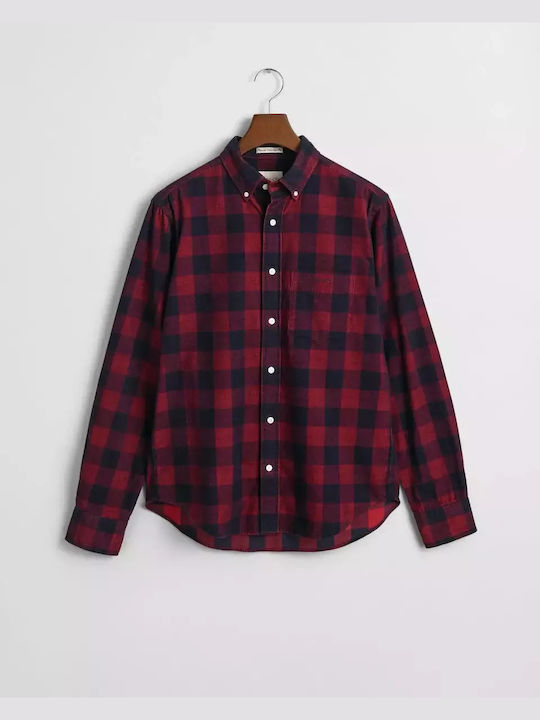 Gant Corduroy Shirt Burgundy