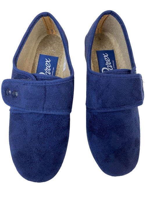 Parex Closed Women's Slippers in Blue color