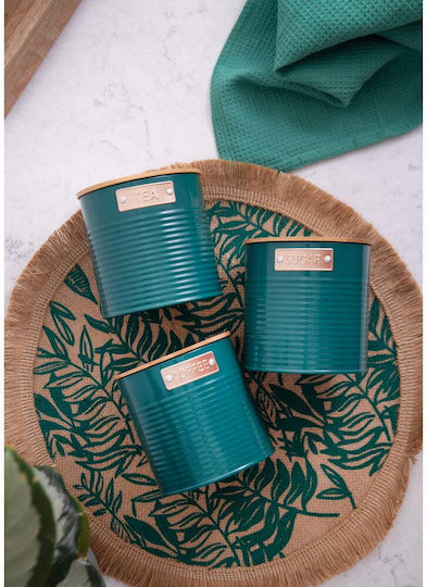Steel Food Storage Containers 3 Pcs Coffee Tea – Kitchen Craft