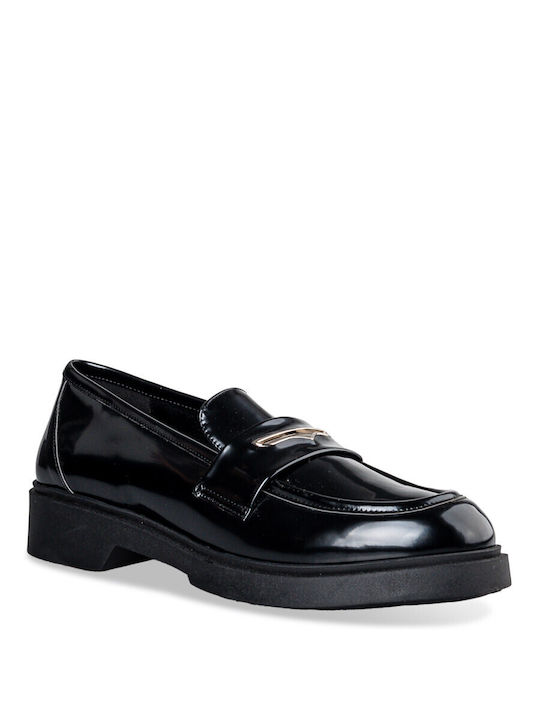 Envie Shoes Women's Loafers in Black Color