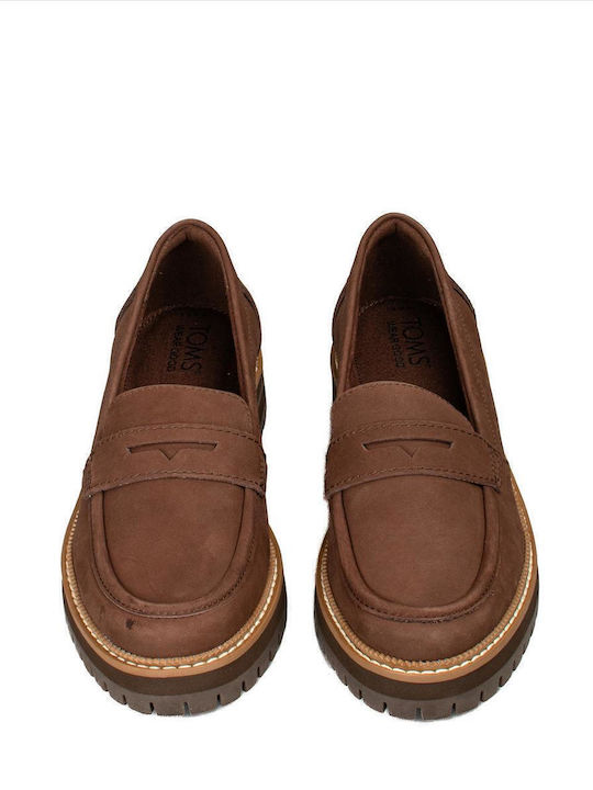 Cara Damen Loafers in Braun Farbe