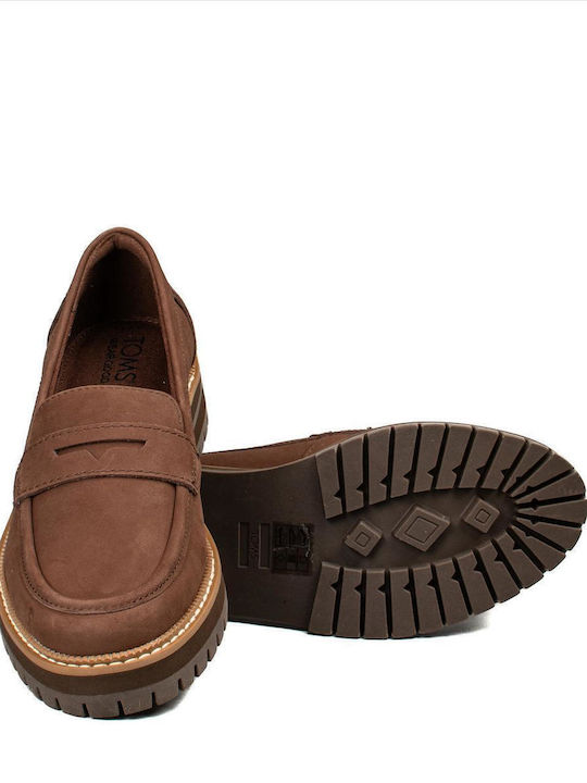 Cara Damen Loafers in Braun Farbe