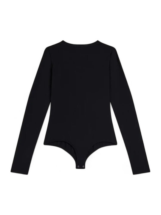 Frauen Bodysuit Schwarz