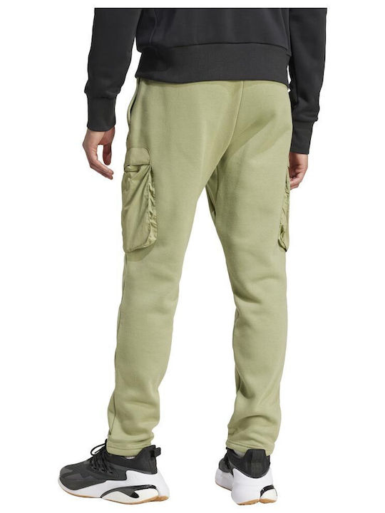 Adidas City Men's Fleece Sweatpants Green