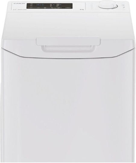 Candy Πλυντήριο Ρούχων Άνω Φόρτωσης 8kg 1200 Στροφών AI Weight Sense TCA283D2-S