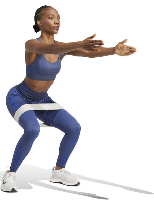 Performance Women's Cropped Training Legging Blue
