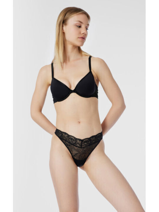 Eleanor Spacer Negru Sutien cu căptușeală ușoară & cu Baloane
