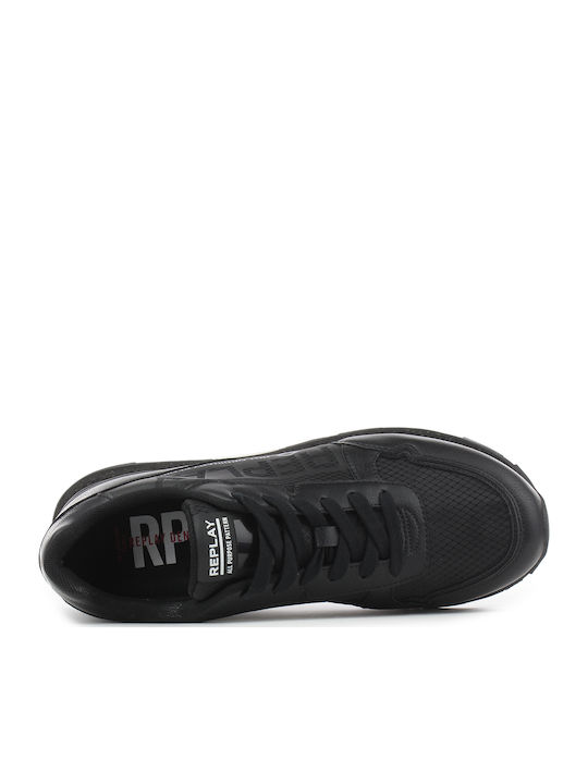 Arthur Herren Sneakers Schwarz
