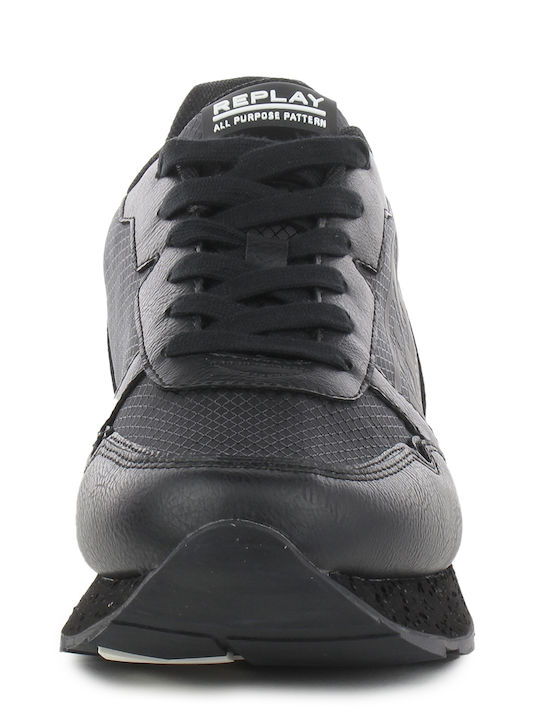 Arthur Herren Sneakers Schwarz