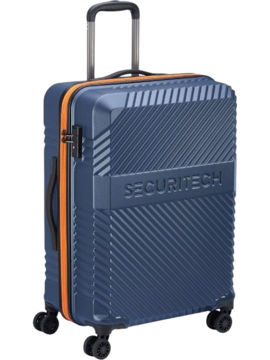 Securitech by Delsey Βαλίτσα Μεσαία Patrol Blue Securitech by Delsey Βαλίτσα Μεσαία Patrol Blue