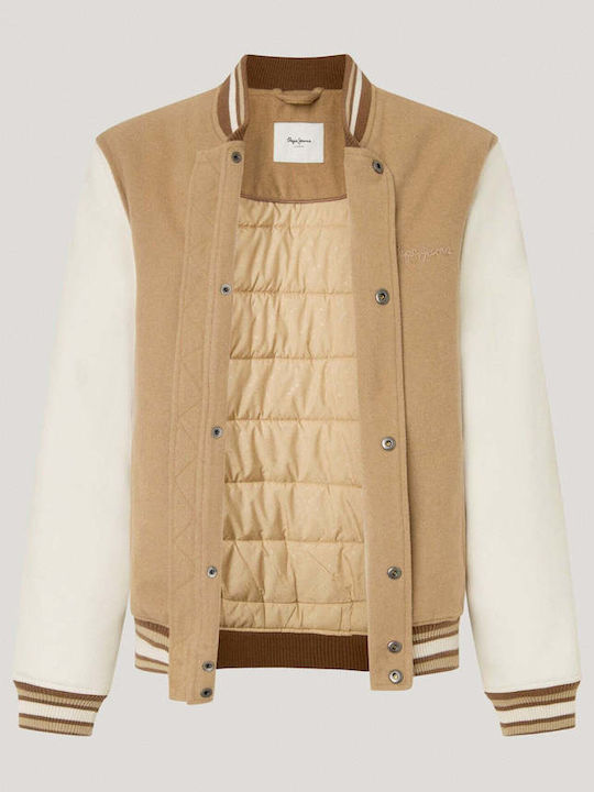 Tustin Geci Bomber Bej