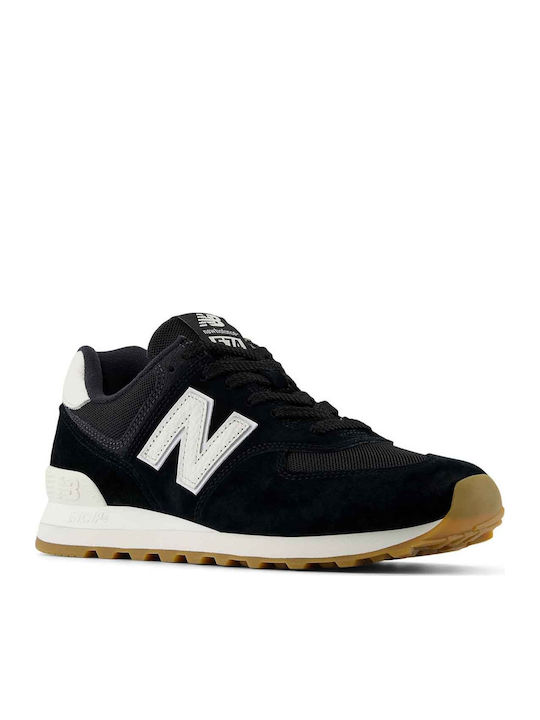 574 Premium Sneakers Black