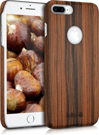 Kalibri Hülle Rückseite Hölzernes Braune Für iPhone 8/7 Plus