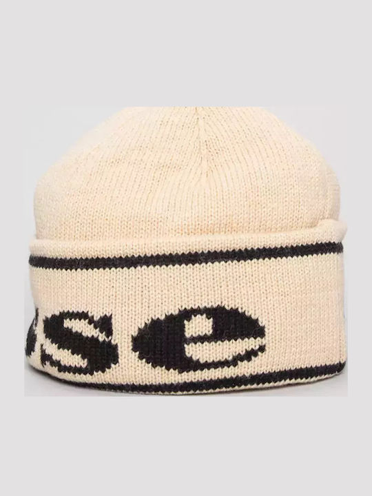 Sartoria Kelski Beanie Beanie Knitted in Beige color