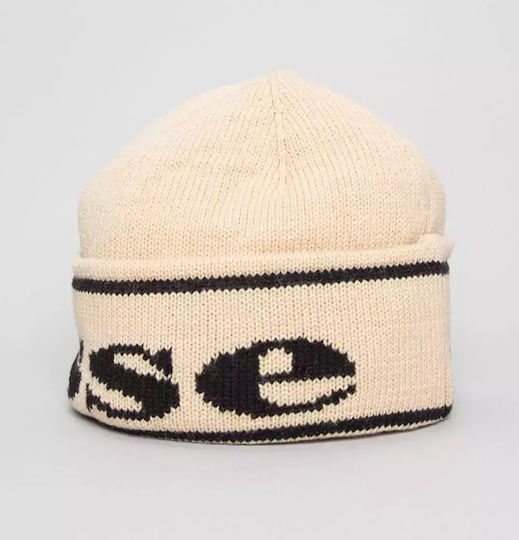 Sartoria Kelski Beanie Beanie Knitted in Beige color