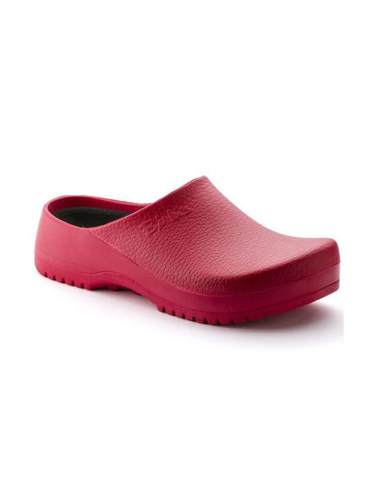 Birkenstock Super Birki Women's Clogs Red