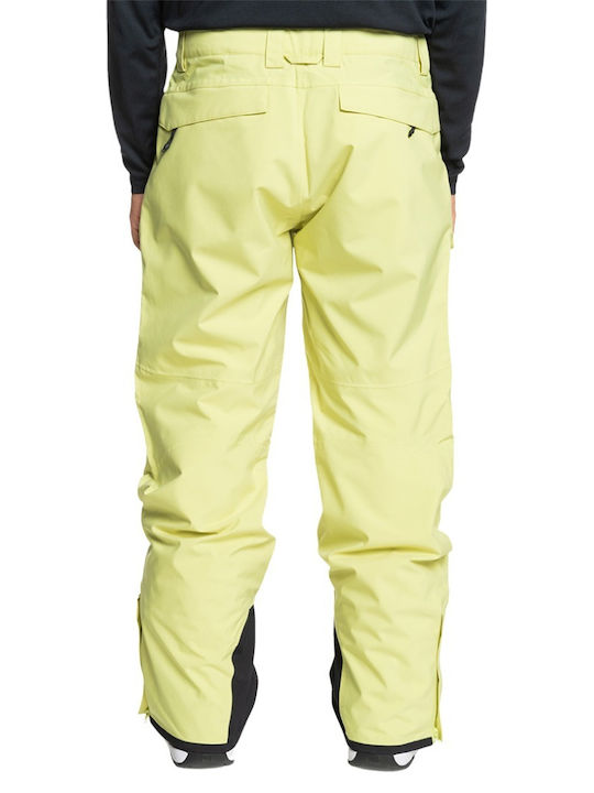 Quiksilver Utility Snow EQYTP03220-GEL0 Ανδρικό Παντελόνι Σκι & Snowboard Πράσινο