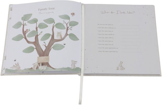 Little Dutch My First Memory Book Baby Bunny FSC English