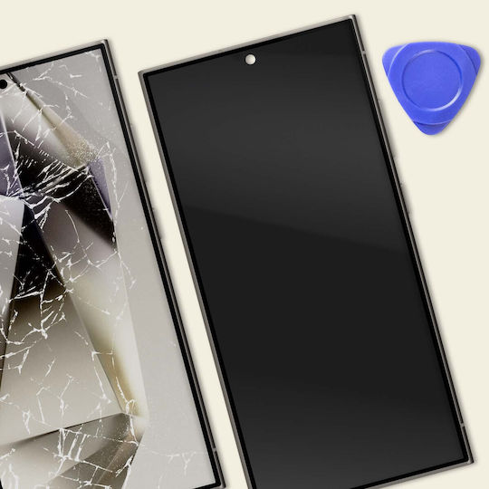 Relife Amoled Screen Samsung Galaxy S24 Ultra Touch Panel Chassis Grey