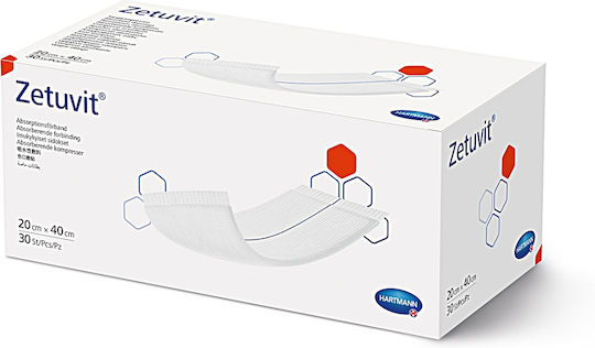 Hartmann Zetuvit Non-Sterile Gauzes 20x40cm 30pcs