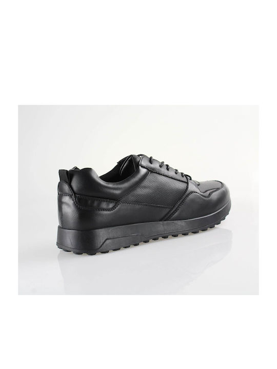 Cockers Men's Synthetic Leather Casual Shoes Black