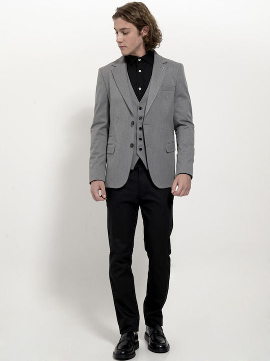 Ανδρικό Σακάκι Γκρι