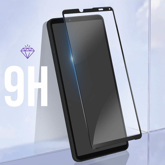Tempered Glass Screen Protector Sony Xperia 10 Iv 9h Black Contour