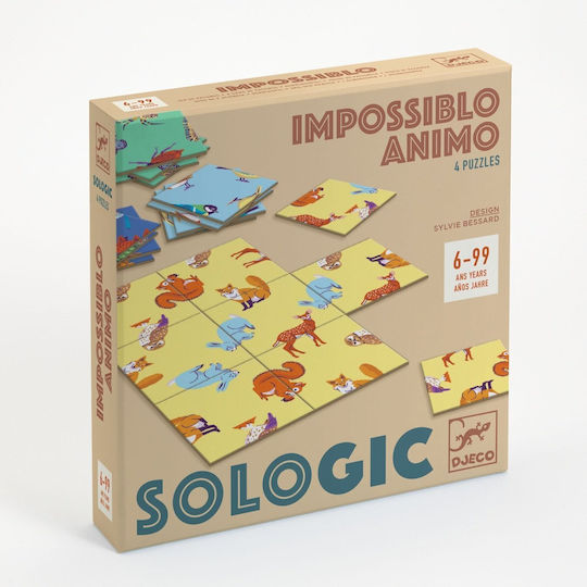 Board Game Impossiblo Animo 6+ Years Old Djeco