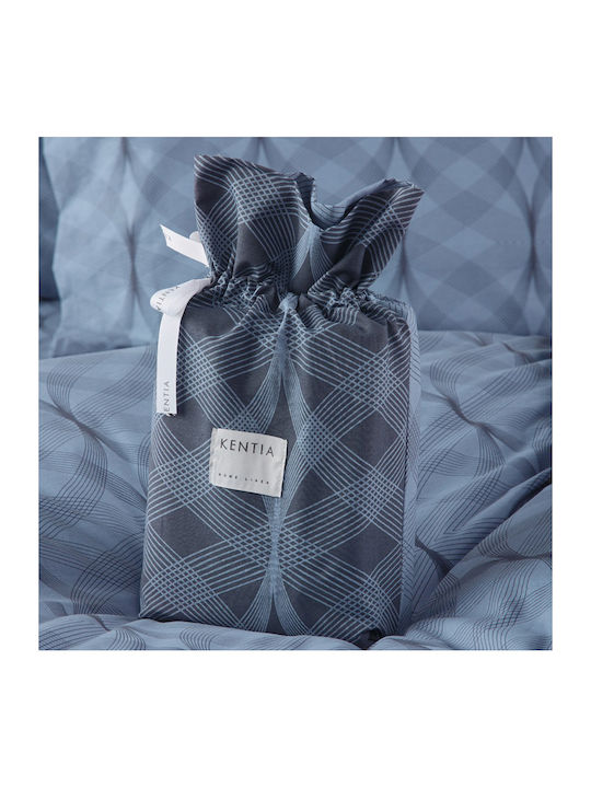 Kentia Duvet Cover Set Cotton Queen with 2 Pillowcases 225x245 Jentry 01
