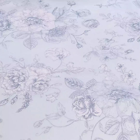 Lino Home Комплект Плик за Завивка Памучен Единичен с Калъфка 160x240 Ville Ice