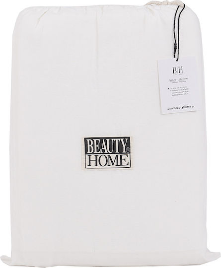 Beauty Home Duvet Cover Set Queen with 2 Pillowcases 230x250 Hilton Art 11151 White