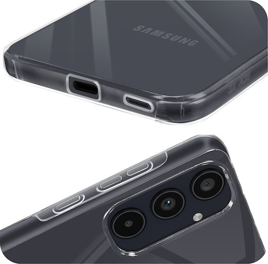 Avizar Case Galaxy A55 5g Rear Rigid Front Flexible Tactile Transparent