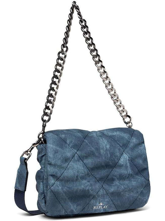 Replay Women's Bag Shoulder Blue