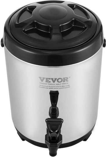 Vevor Dispenser Hot & Cold Beverages 6lt L24 x W24 x H37 cm
