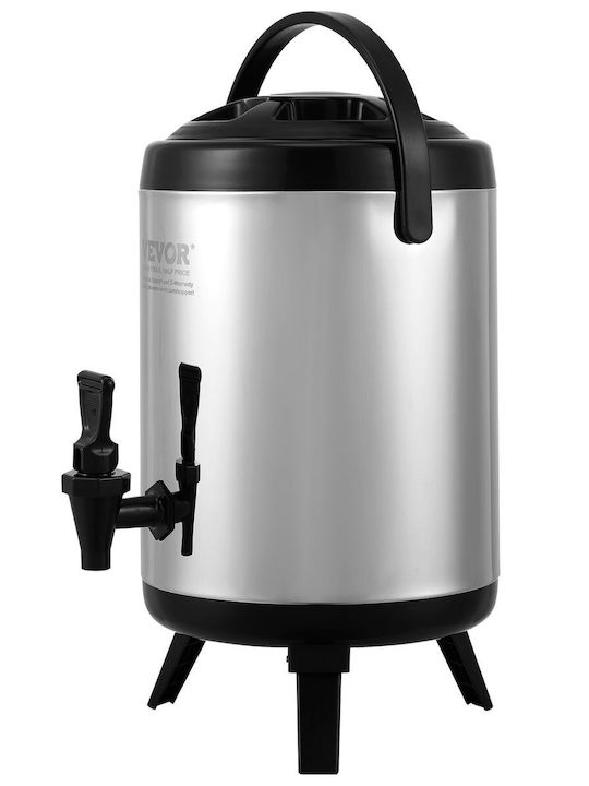 Vevor Dispenser Hot & Cold Beverages 6lt L24 x W24 x H37 cm