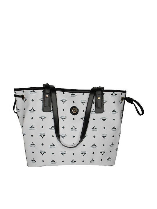 Damentasche Shopper Silber