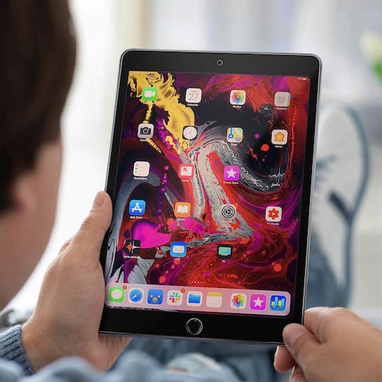 Гъвкав протектор за екран за iPad 2019 10.2, устойчив на пръстови отпечатъци, прозрачен