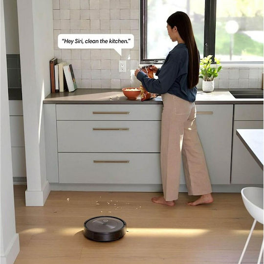 iRobot Roomba j9+ Σκούπα Ρομπότ με Οπτική Χαρτογράφηση Μαύρη