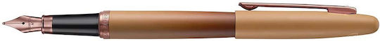Sheaffer Writing Pen Medium Brown with Blue Ink
