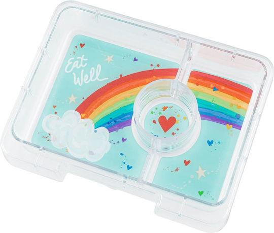 Yumbox Пластмасово детско контейнерче за храна Тюркоазен