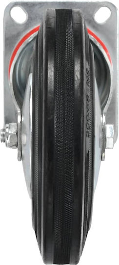 vidaXL 278002 Колела Въртящи От Каучук 12 Бройки