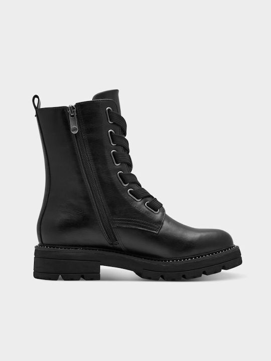 Marco Tozzi Kampfstiefel Schwarze 2-25275-43-001