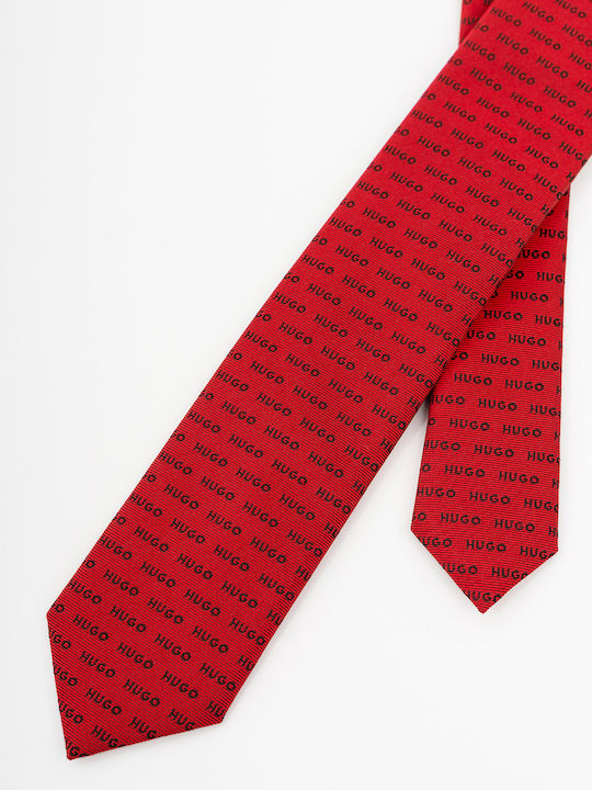 Hugo Boss Men's Tie in Red Color