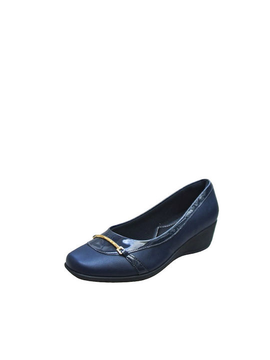 Piccadilly Anatomic Blue Low Heels