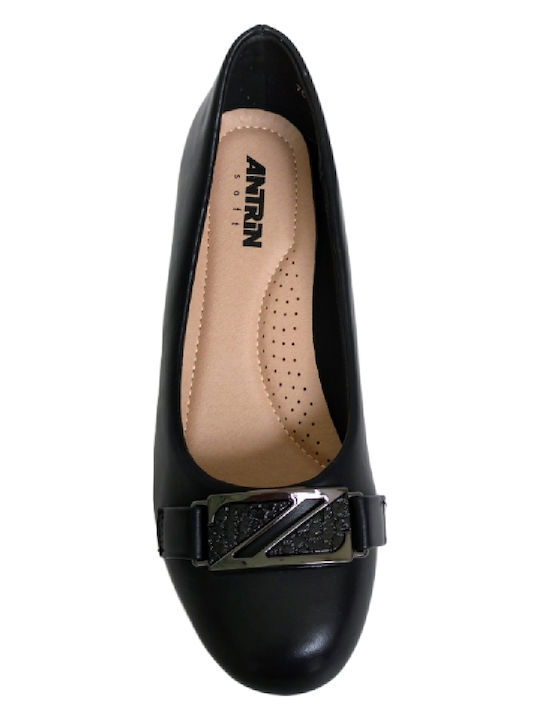 Anatomic Black Medium Heels