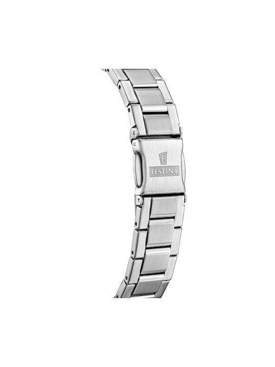 Festina Watch with Silver Metal Bracelet