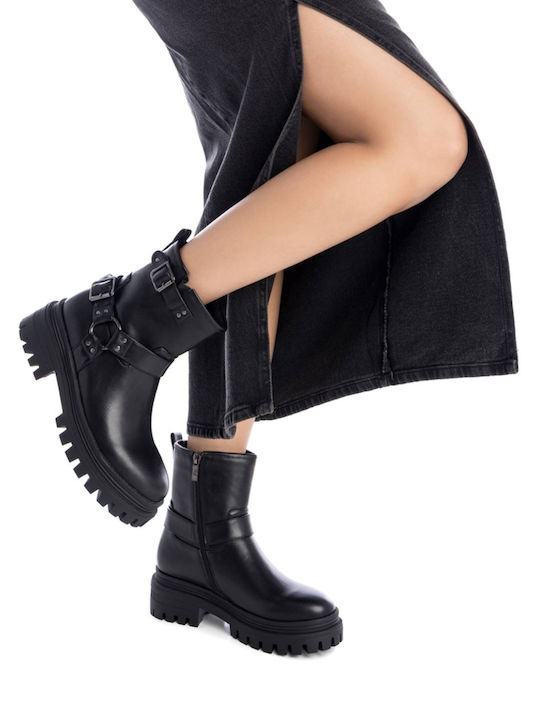 Xti Biker Boots Black 143006