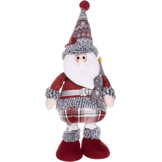 Plüsch Dekorativer Weihnachtsmann Rot